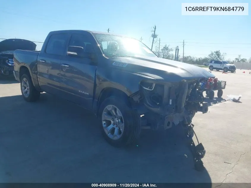 2019 Ram 1500 Big Horn/Lone Star 4X2 5'7 Box VIN: 1C6RREFT9KN684779 Lot: 40908909