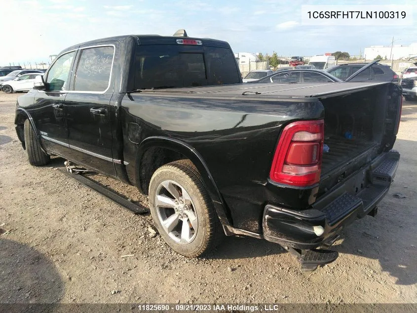 2020 Ram 1500 Limited VIN: 1C6SRFHT7LN100319 Lot: 11825690