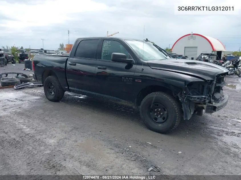 2020 Ram 1500 Classic Tradesman/Express VIN: 3C6RR7KT1LG312011 Lot: 12074470