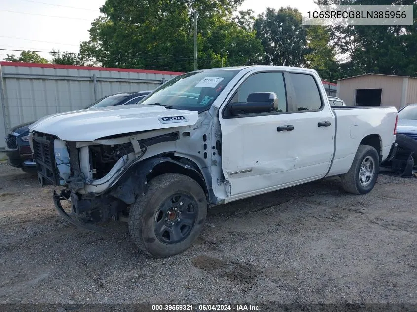 2020 Ram 1500 Tradesman Quad Cab 4X2 6'4 Box VIN: 1C6SRECG8LN385956 Lot: 39559321