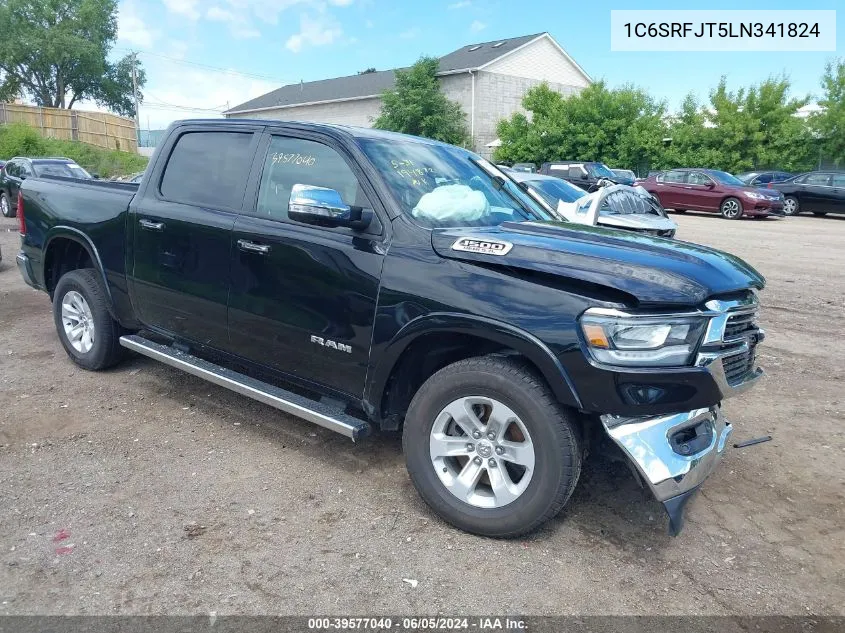 2020 Ram 1500 Laramie 4X4 5'7 Box VIN: 1C6SRFJT5LN341824 Lot: 39577040