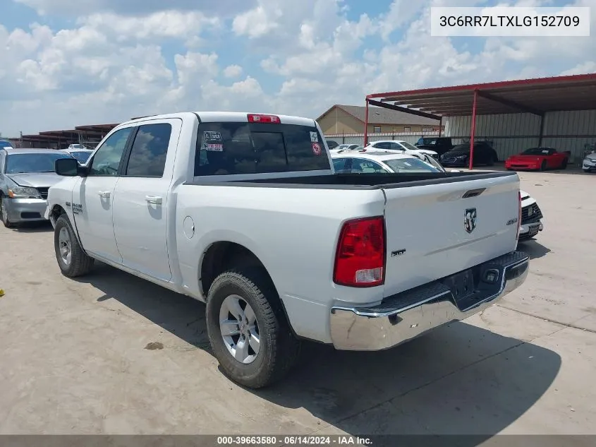 2020 Ram 1500 Classic Slt 4X4 5'7 Box VIN: 3C6RR7LTXLG152709 Lot: 39663580