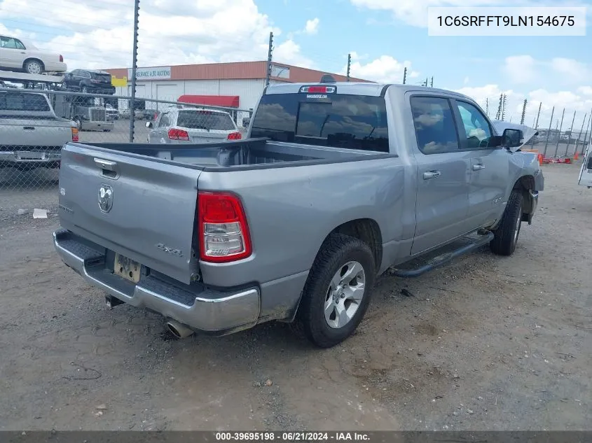 1C6SRFFT9LN154675 2020 Ram 1500 Big Horn 4X4 5'7 Box