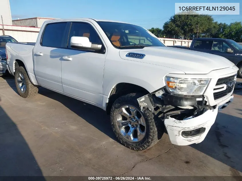 1C6RREFT4LN129045 2020 Ram 1500 Lone Star 4X2 5'7 Box