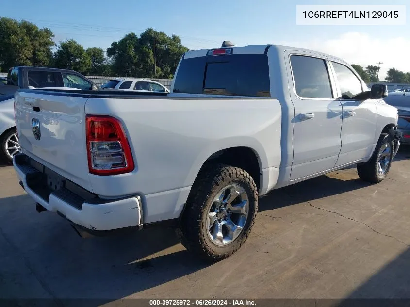 1C6RREFT4LN129045 2020 Ram 1500 Lone Star 4X2 5'7 Box