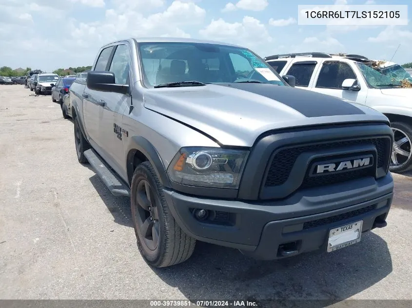 2020 Ram 1500 Classic Warlock 4X2 5'7 Box VIN: 1C6RR6LT7LS152105 Lot: 39739851