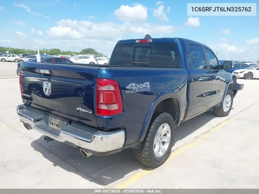 2020 Ram 1500 Laramie 4X4 5'7 Box VIN: 1C6SRFJT6LN325762 Lot: 39779825