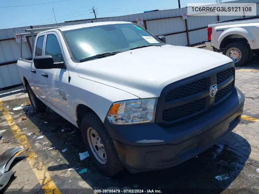 2020 Ram 1500 Classic Tradesman Quad Cab 4X2 6'4 Box VIN: 1C6RR6FG3LS121108 Lot: 39785479