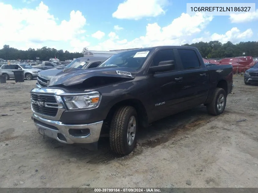 2020 Ram 1500 Big Horn 4X2 5'7 Box VIN: 1C6RREFT2LN186327 Lot: 39799184