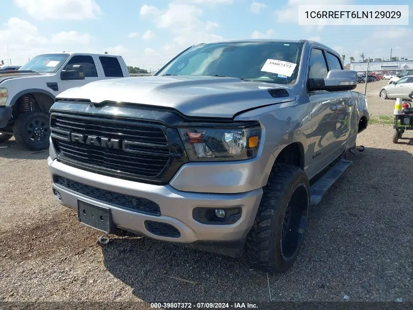 2020 Ram 1500 Lone Star 4X2 5'7 Box VIN: 1C6RREFT6LN129029 Lot: 39807372