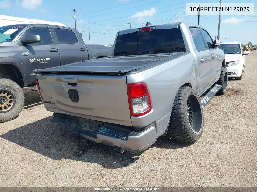 2020 Ram 1500 Lone Star 4X2 5'7 Box VIN: 1C6RREFT6LN129029 Lot: 39807372