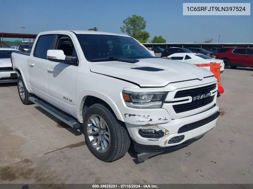 2020 Ram 1500 Laramie 4X4 5'7 Box VIN: 1C6SRFJT9LN397524 Lot: 39825281