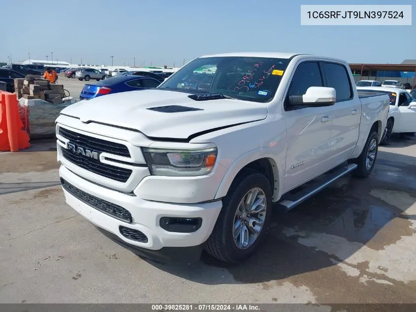 2020 Ram 1500 Laramie 4X4 5'7 Box VIN: 1C6SRFJT9LN397524 Lot: 39825281