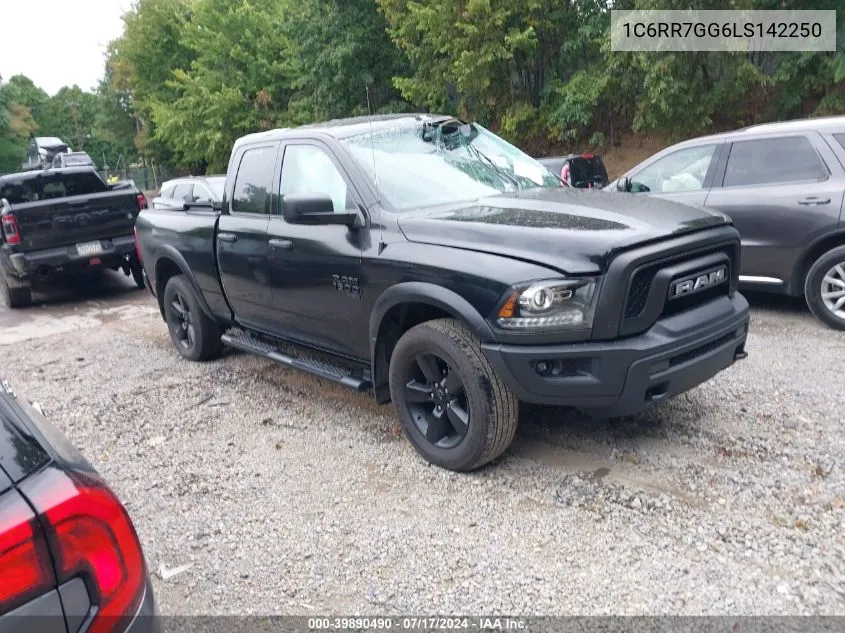 2020 Ram 1500 Classic Warlock Quad Cab 4X4 6'4 Box VIN: 1C6RR7GG6LS142250 Lot: 39890490