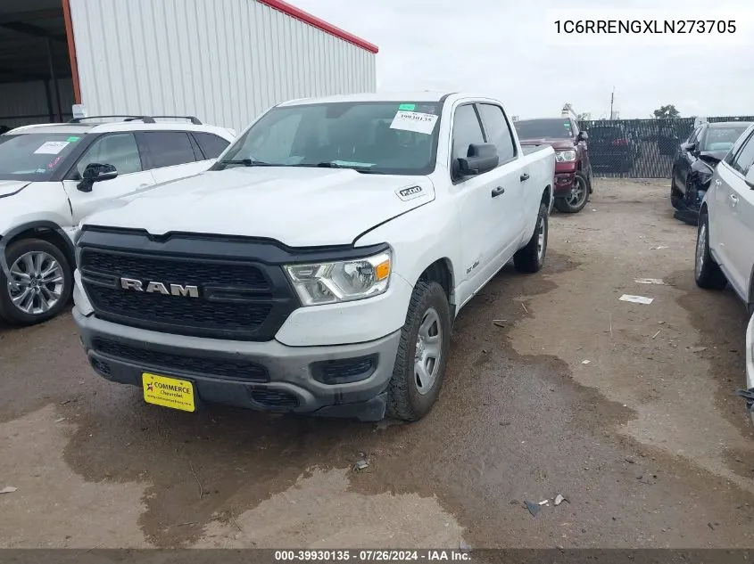 1C6RRENGXLN273705 2020 Ram 1500 Tradesman 4X2 6'4 Box