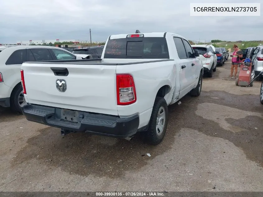 1C6RRENGXLN273705 2020 Ram 1500 Tradesman 4X2 6'4 Box