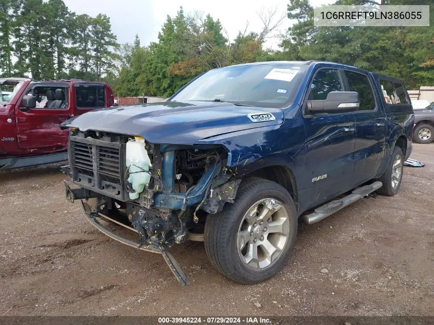 2020 Ram 1500 VIN: 1C6RREFT9LN386055 Lot: 39945224