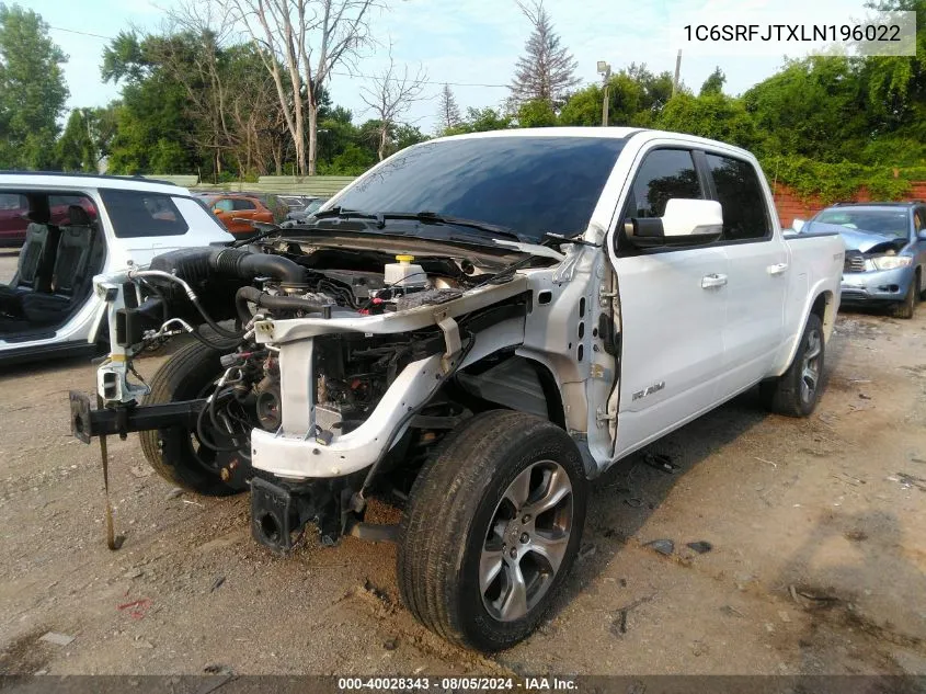 1C6SRFJTXLN196022 2020 Ram 1500 Laramie 4X4 5'7 Box