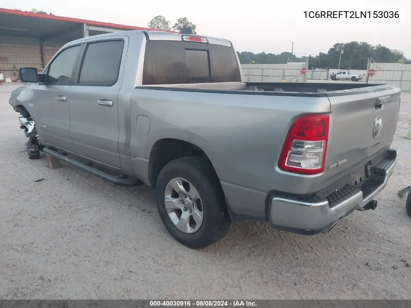 1C6RREFT2LN153036 2020 Ram 1500 Lone Star 4X2 5'7 Box