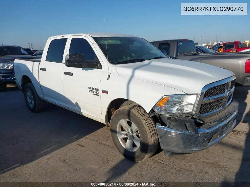 2020 Ram 1500 Classic Tradesman 4X4 5'7 Box VIN: 3C6RR7KTXLG290770 Lot: 40056214