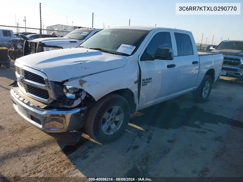 2020 Ram 1500 Classic Tradesman 4X4 5'7 Box VIN: 3C6RR7KTXLG290770 Lot: 40056214