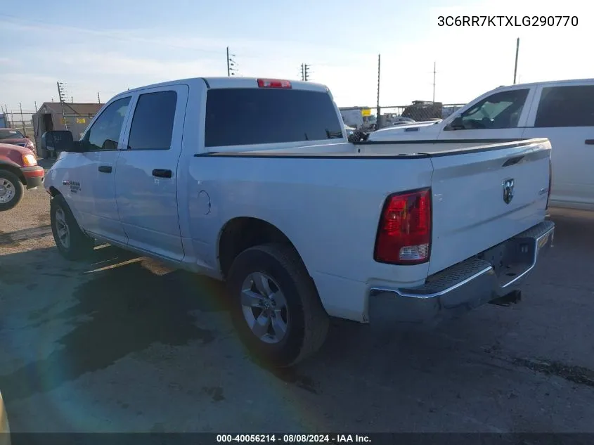 2020 Ram 1500 Classic Tradesman 4X4 5'7 Box VIN: 3C6RR7KTXLG290770 Lot: 40056214