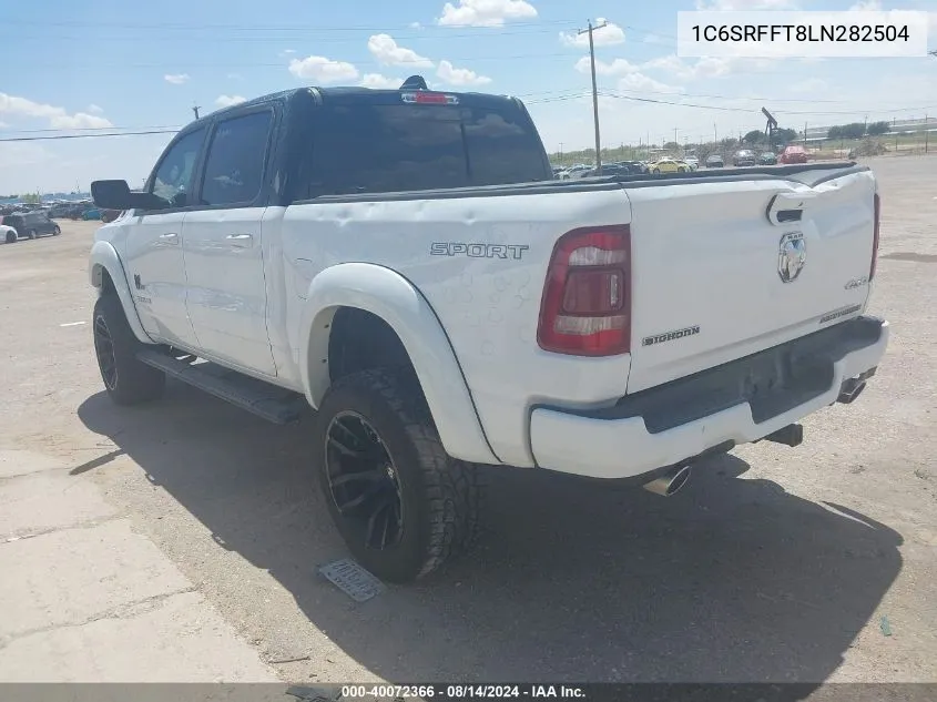 2020 Ram 1500 Big Horn 4X4 5'7 Box VIN: 1C6SRFFT8LN282504 Lot: 40072366