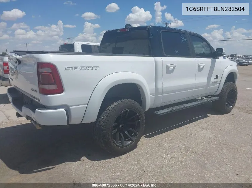 1C6SRFFT8LN282504 2020 Ram 1500 Big Horn 4X4 5'7 Box