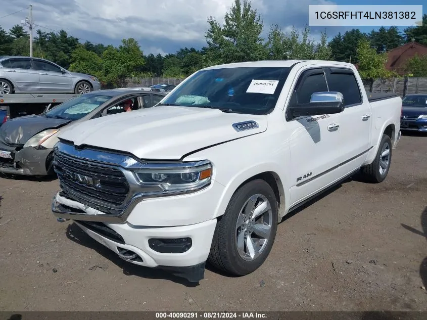 1C6SRFHT4LN381382 2020 Ram 1500 Limited 4X4 5'7 Box