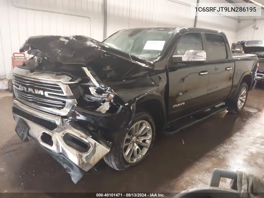 2020 Ram 1500 Laramie 4X4 5'7 Box VIN: 1C6SRFJT9LN286195 Lot: 40101471