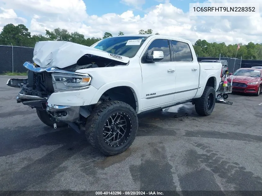 2020 Ram 1500 Limited 4X4 5'7 Box VIN: 1C6SRFHT9LN228352 Lot: 40143296