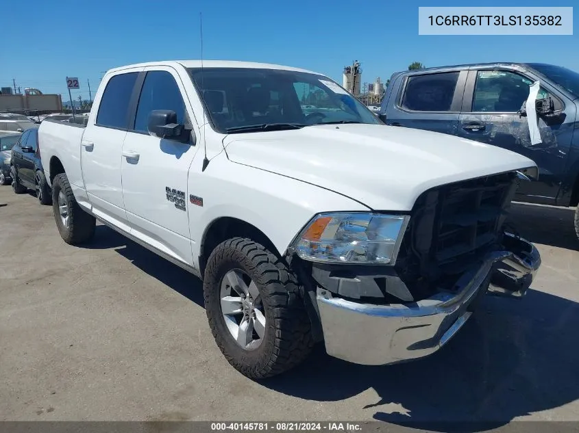 2020 Ram 1500 Classic Slt VIN: 1C6RR6TT3LS135382 Lot: 40145781