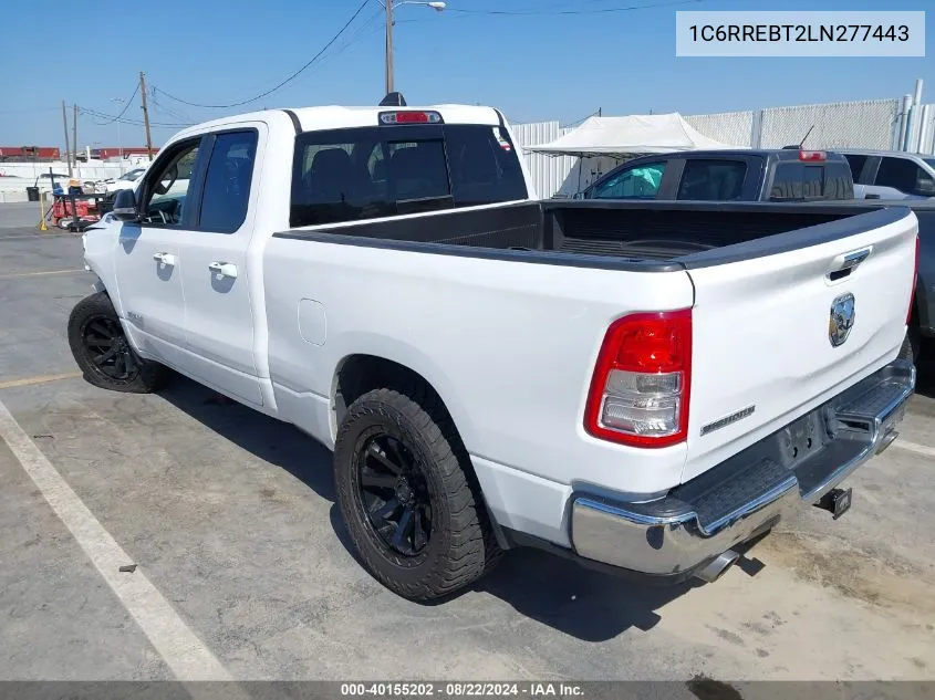 1C6RREBT2LN277443 2020 Ram 1500 Big Horn Quad Cab 4X2 6'4 Box