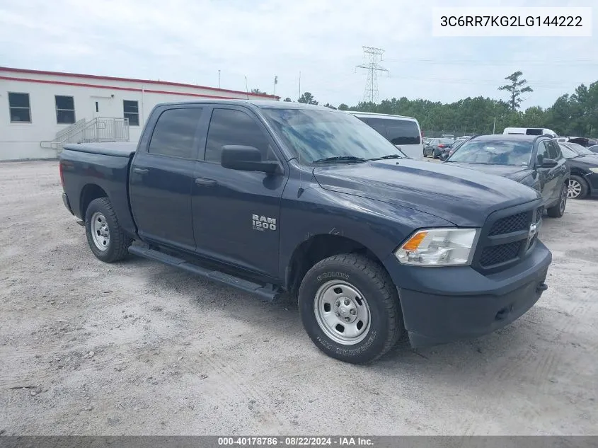 2020 Ram 1500 Classic Tradesman 4X4 5'7 Box VIN: 3C6RR7KG2LG144222 Lot: 40178786