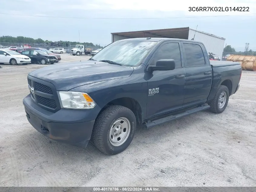 2020 Ram 1500 Classic Tradesman 4X4 5'7 Box VIN: 3C6RR7KG2LG144222 Lot: 40178786