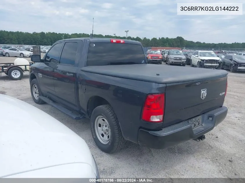 2020 Ram 1500 Classic Tradesman 4X4 5'7 Box VIN: 3C6RR7KG2LG144222 Lot: 40178786