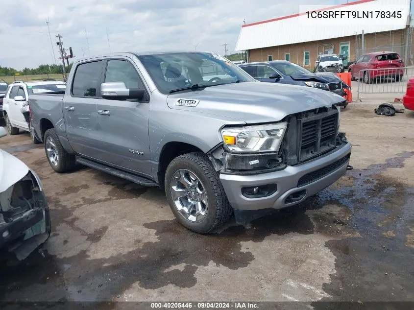 2020 Ram 1500 Big Horn/Lone Star VIN: 1C6SRFFT9LN178345 Lot: 40205446