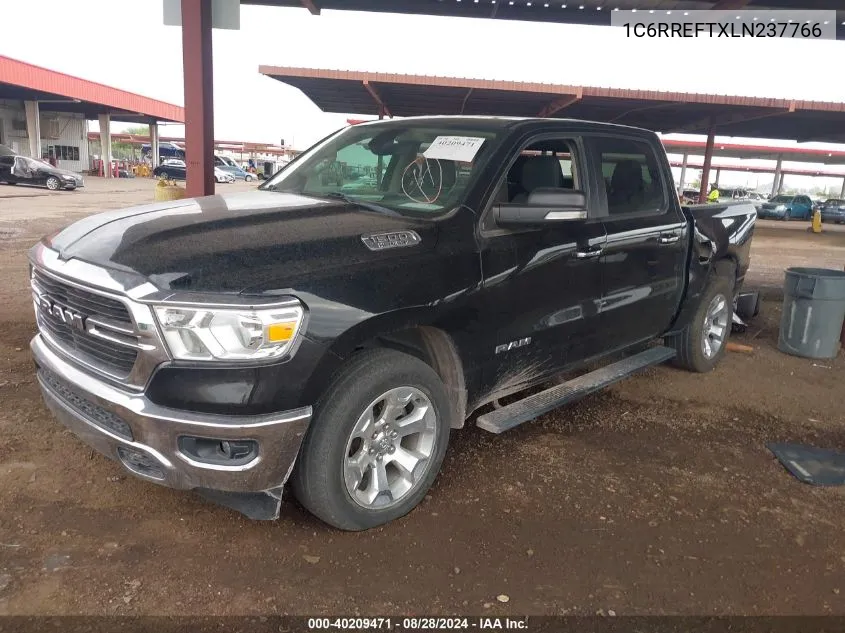 2020 Ram 1500 Big Horn 4X2 5'7 Box VIN: 1C6RREFTXLN237766 Lot: 40209471