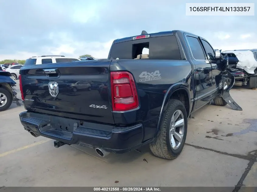 2020 Ram 1500 Limited 4X4 5'7 Box VIN: 1C6SRFHT4LN133357 Lot: 40212558