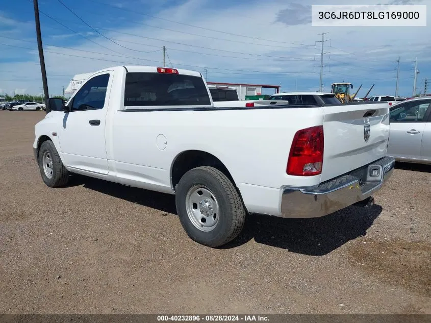 2020 Ram 1500 Classic Tradesman 4X2 8' Box VIN: 3C6JR6DT8LG169000 Lot: 40232896