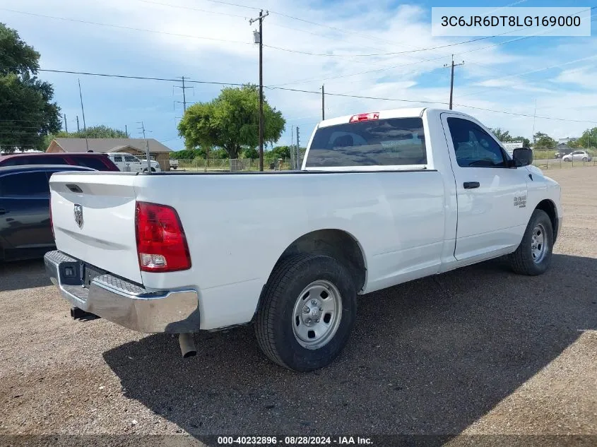 2020 Ram 1500 Classic Tradesman 4X2 8' Box VIN: 3C6JR6DT8LG169000 Lot: 40232896