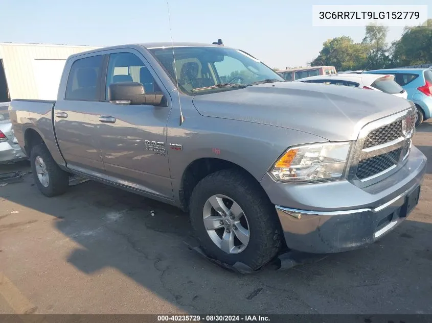 3C6RR7LT9LG152779 2020 Ram 1500 Classic Slt 4X4 5'7 Box