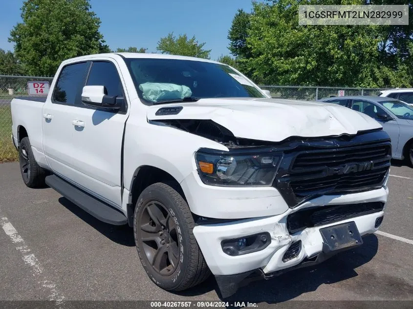 2020 Ram 1500 Big Horn 4X4 6'4 Box VIN: 1C6SRFMT2LN282999 Lot: 40267557