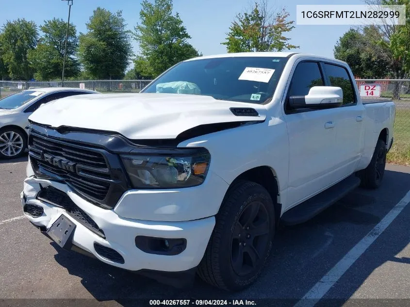 2020 Ram 1500 Big Horn 4X4 6'4 Box VIN: 1C6SRFMT2LN282999 Lot: 40267557