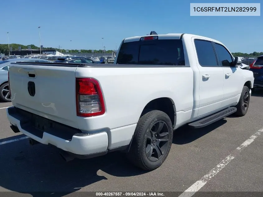 2020 Ram 1500 Big Horn 4X4 6'4 Box VIN: 1C6SRFMT2LN282999 Lot: 40267557