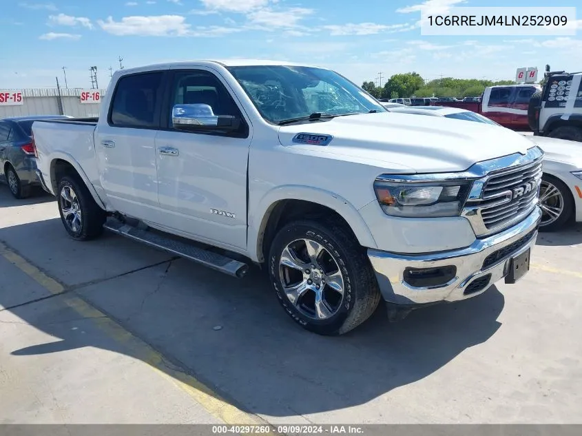 2020 Ram 1500 Laramie 4X2 5'7 Box VIN: 1C6RREJM4LN252909 Lot: 40297260