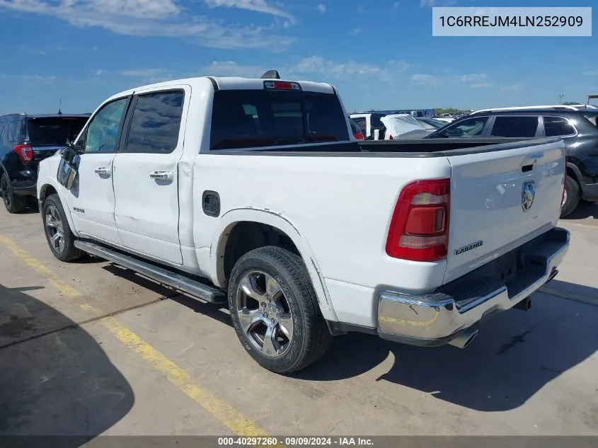 2020 Ram 1500 Laramie 4X2 5'7 Box VIN: 1C6RREJM4LN252909 Lot: 40297260