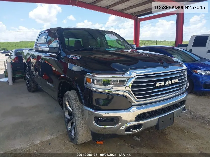 2020 Ram 1500 Longhorn VIN: 1C6SRFKM0LN257045 Lot: 40298138