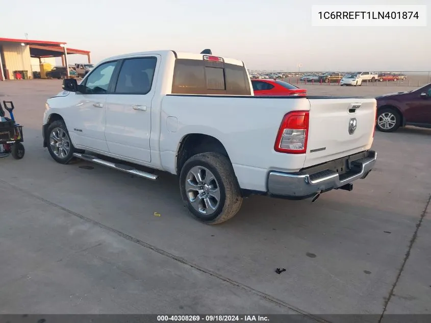 1C6RREFT1LN401874 2020 Ram 1500 Big Horn/Lone Star