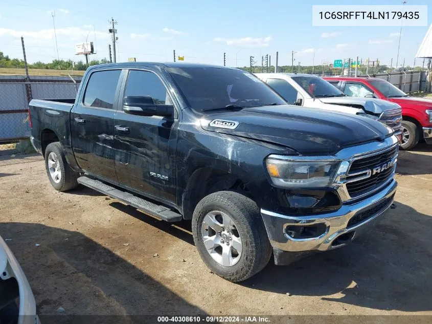 2020 Ram 1500 Big Horn 4X4 5'7 Box VIN: 1C6SRFFT4LN179435 Lot: 40308610